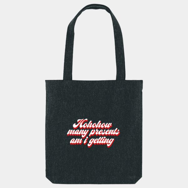 Hohohow many presents am i getting (Tote bag) Thumbnail