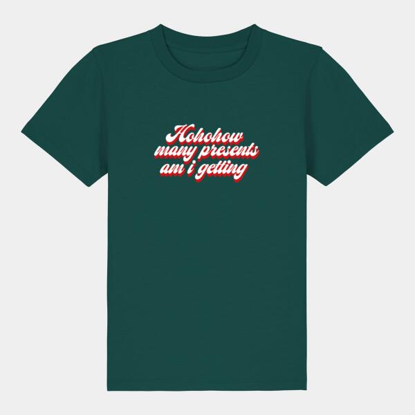 How many presents am I getting (kids t-shirt) Thumbnail