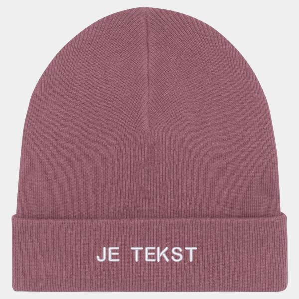 Rib beanie (gepersonaliseerd) Thumbnail